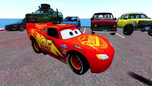 МУЛЬТИКИ ПРО МАШИНКИ МАКВИН: весёлая гонка — трюки, кувырки и море смеха на трассе!