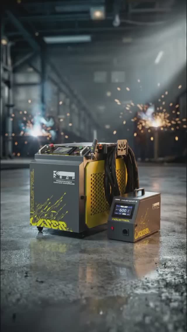 Лазерная сварка с очисткой шва КЕДР Industrial Laser‑2000W