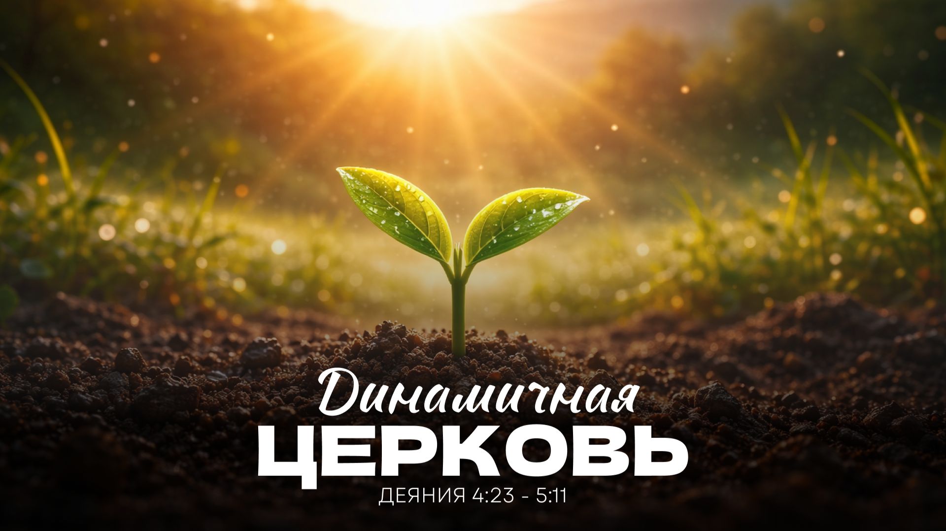 Динамичная церковь | Деяния 4:23 - 5:11 | Сорокин Александр 25.01.26 смотреть онлайн