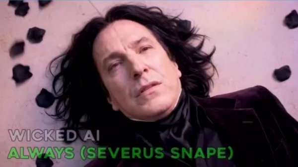 Wicked AI: Always (Severus Snape)