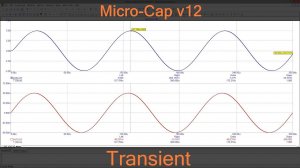 Micro-Cap | Анализ переходных процессов | Transient