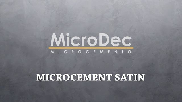 MicroDec Microcement Satin смотреть онлайн