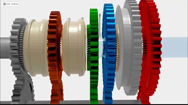 How A Manual Transmission Car Works (Animation) смотреть онлайн