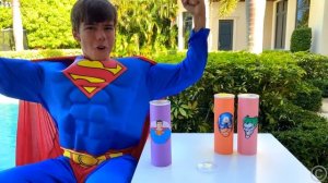 Настя и друзья превращаются в супергероев