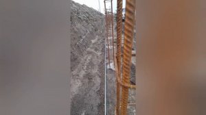 армирование подпорной стены
