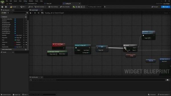 Урок RPG 95. Исправление всплывающей подсказки для ключей (Unreal Engine 5)
