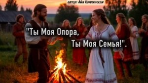 "Ты Моя Опора, Ты моя Семья!", автор: Айя Комлянская #АйяИзАлтая #Комлянская #ЭкспромтПоэтесса #Мама