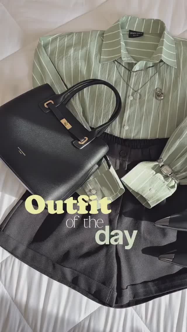 Рубашка в полоску 🤍 арт WB: #390775153