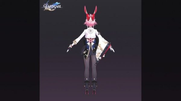 Honkai Star Rail 4.0 Эванесса: рендер модельки