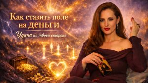 Как ставить поле на деньги. Что такое поле денег.