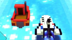 Мультфильмы для мальчиков Blocky Highway River