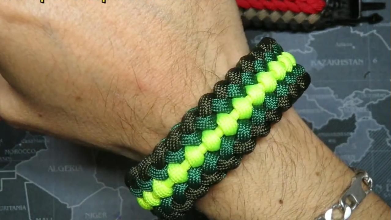 Как сделать Браслет из паракорда ХИЩНИКА -