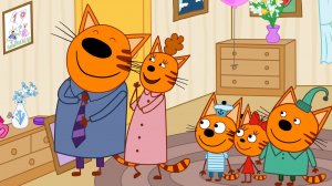 Три Кота  -  Учим Цвета для Детей и Малышей  | Три Кота Мультик Смотреть | Развивающая Игра