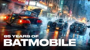 Эволюция Бэтмобиля. 1939-2027