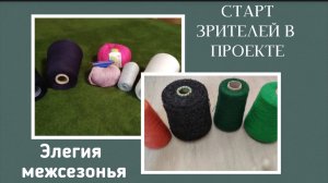 Планы на вязание | Зрители в МП "Элегия межсезонья" #богинипряжи #элегиямежсезонья #вязание