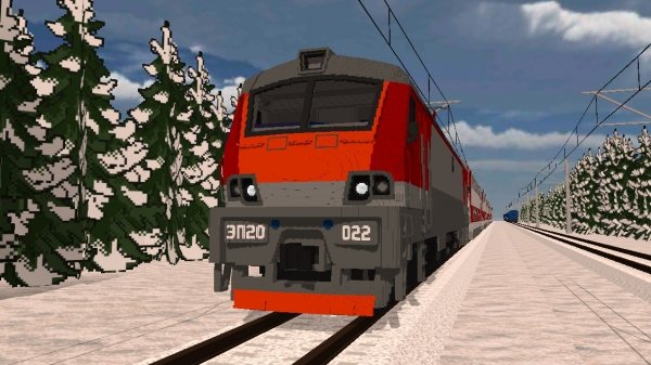 Проезжающие поезда в игре SkyRail (часть 9)