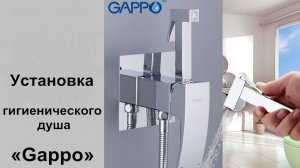 Ремонт в Томске. Установка гигиенического душа «GAPPO»