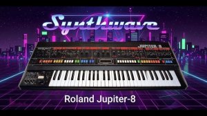 Background music. Synthwave. Cinematic electronic. Roland Jupiter-8. 1983