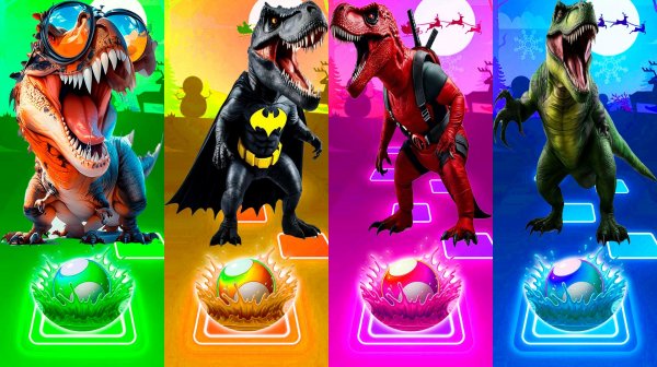 Coffin Dance Динозавры 315 уровень - Мультики про Динозавров | МУЛЬТФИЛЬМЫ ДИНОЗАВРЫ в Tiles Hop