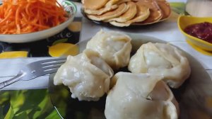 МАНТЫ НА УЖИН/ МОРКОВЬ ПО КОРЕЙСКИ/ РЕЦЕПТ ОТ ТАНИ