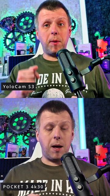 YoloCam S3 сравнение с Action 6 и Pocket 3 в обычном режиме и в режиме веб камеры.
#шестерёнка #Yolo смотреть онлайн