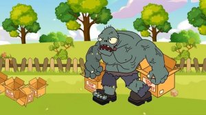 Растения против Зомби с реальным оружием ХОРРОР МУЛЬТФИЛЬМ