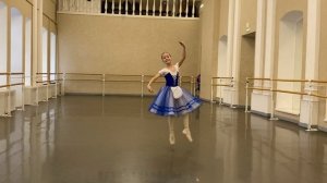 П.Гертель. Вариация Лизы из балета "Тщетная предосторожность". Исп. Ульяна Мухина