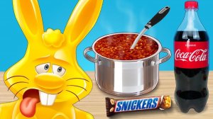 Суп из Coca-Cola для желейного зайца Харитона