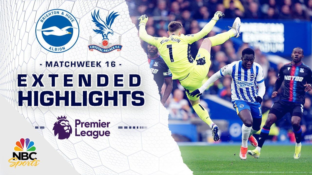 08.02.26 | ОБЗОР МАТЧА | Брайтон - Кристал Пэлас | Highlights | Brighton - Crystal Palace смотреть онлайн