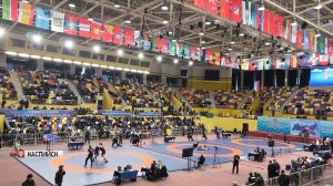 В Каспийске сегодня заключительный четвёртый день Первенства России по вольной борьбе