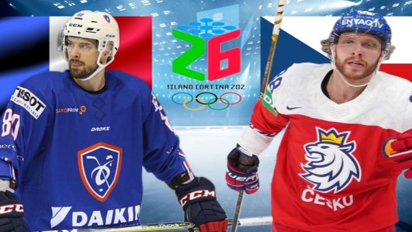 ХОККЕЙ ОЛИМПИАДА МУЖЧИНЫ.  ФРАНЦИЯ - ЧЕХИЯ.  ТЕКСТОВАЯ ОНЛАЙН ТРАНСЛЯЦИЯ.