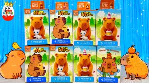 Капибарчик Свит Бокс!Сюрпризы,Милые Игрушки Капибарчики Sweet Box,Kinder Surprise unboxing