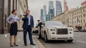 Начальница смеялась над её дешевой одеждой, пока не увидела, кто приехал за ней на Rolls-Royce