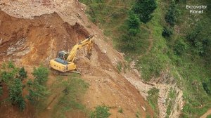 Строительство самых опасных горных дорог: Экскаватор против Обрыв