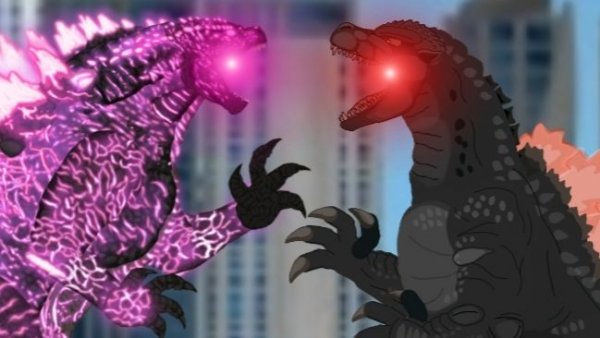 Годзилла Монстрвёрс vs Хэйсэй Годзилла | Королевская битва Годзиллы часть 5