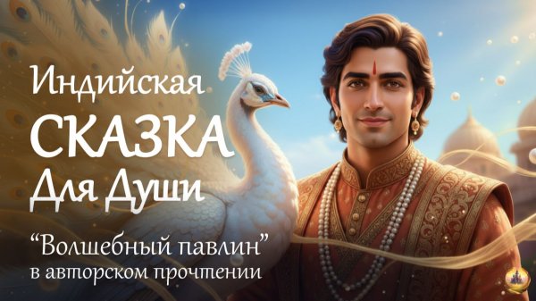 😴Индийская СКАЗКА НА НОЧЬ Волшебный павлин 😴 История для сна взрослых в авторском прочтении