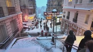 🇫🇷 Париж, Франция - Ранним утром в зимнем Париже / 2026