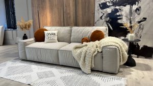 Диван НЭКСИС от фабрики мягкой дизайнерской мебели DIVANOFF27 (собственное производство)