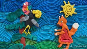 Басня «Ворона и лисица»