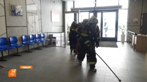 Учебная эвакуация в ЦСКА