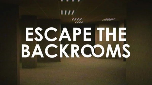 escape the backrooms\пробуем игрушку