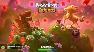 Angry Birds Friends. Lunar Luck 2. 3 звезды. Прохождение от SAFa.