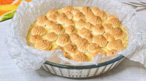 Лимонный пирог. Без сахара и глютена.