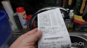 Сходила в Дикси за продуктами.