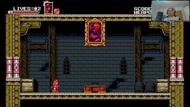 SWITCH Bloodstained Curse of the Moon [v1.1.2] серия 21 - Один на корабле