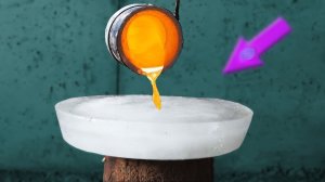 ЧТО ЕСЛИ РАСПЛАВЛЕННУЮ СОЛЬ ВЫЛИТЬ НА ЛЕД