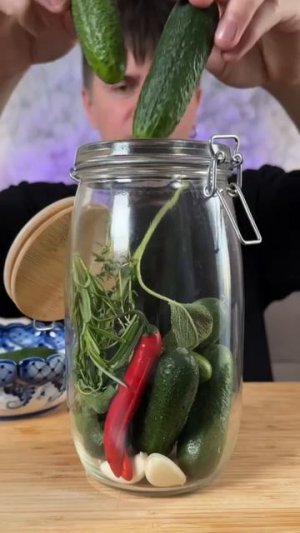 Огурчики на быструю руку