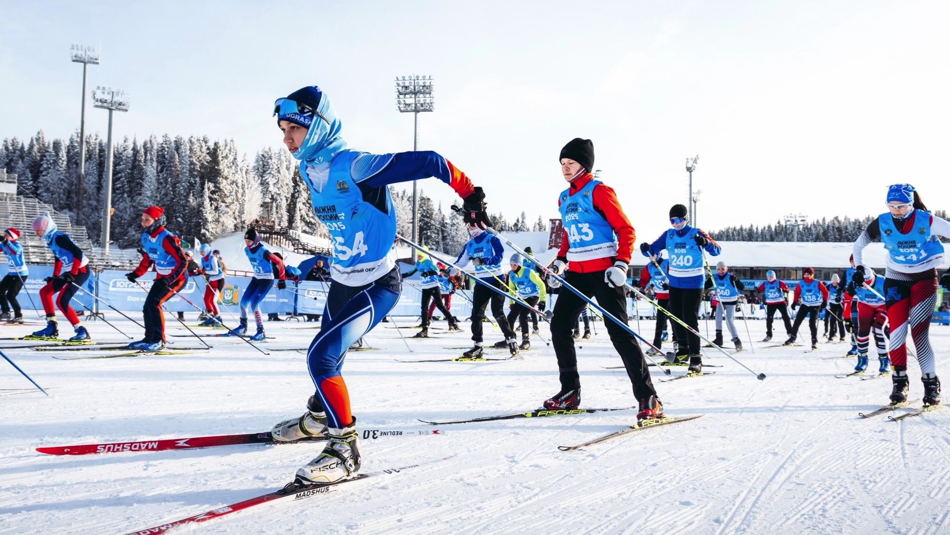 В Ханты-Мансийске вновь состоится Всероссийская массовая гонка «Лыжня России» смотреть онлайн