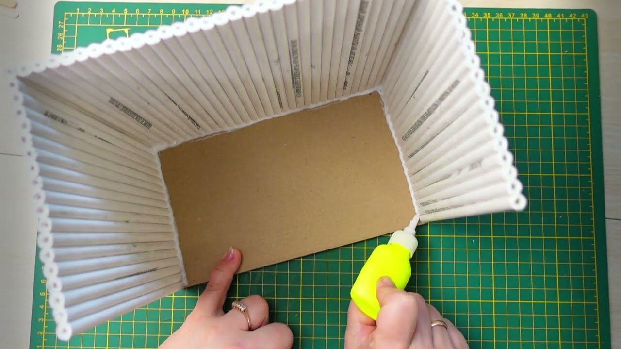 СУПЕР ИДЕЯ для организации и хранения - КОМОД ИЗ бумажных ТРУБОЧЕК своими руками