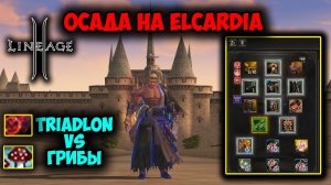 Осада в Lineage 2 - Грибы vs Triadlon